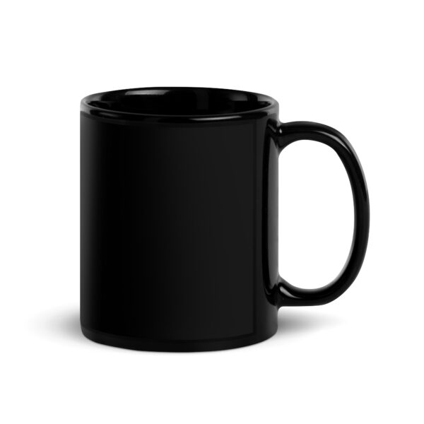 Black Glossy Mug - Image 2