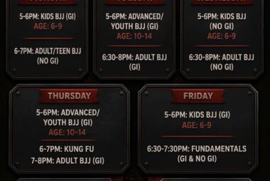 Schedule